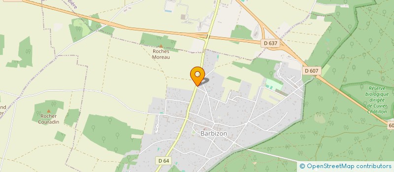 localisation de l'entreprise TOQUES ET COMPETENCES à BARBIZON