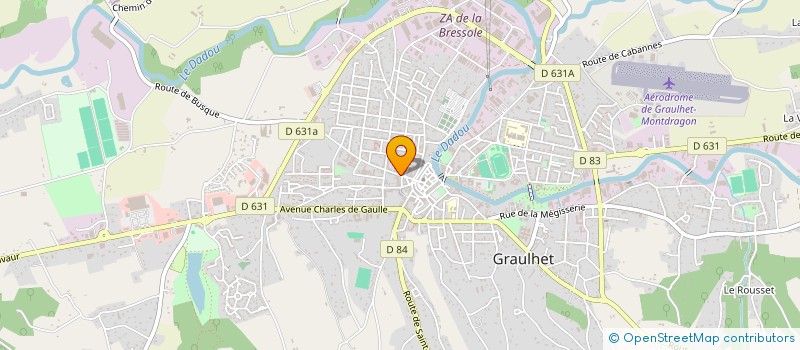 localisation de l'entreprise TOQUES ET SAVEURS à GRAULHET