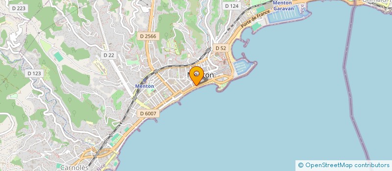 localisation de l'entreprise TOQUET PECHE à MENTON