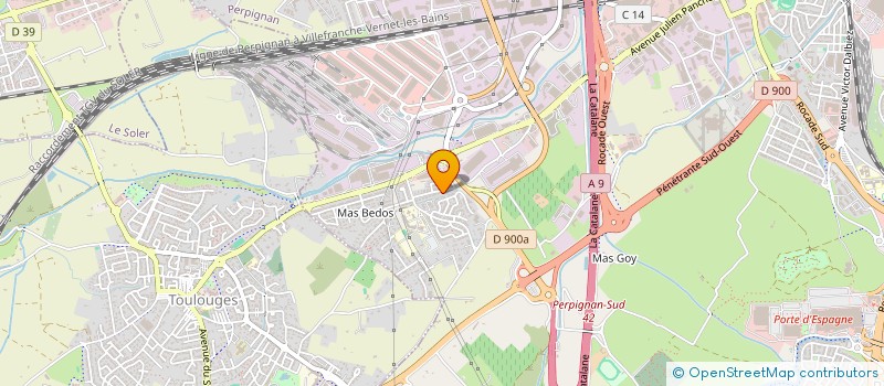 localisation de l'entreprise TOR  PERPIGNAN