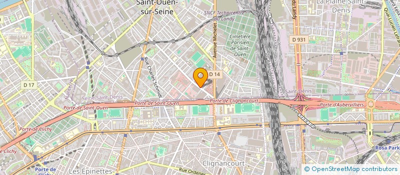 localisation de l'entreprise TORA TORI à SAINT-OUEN-SUR-SEINE