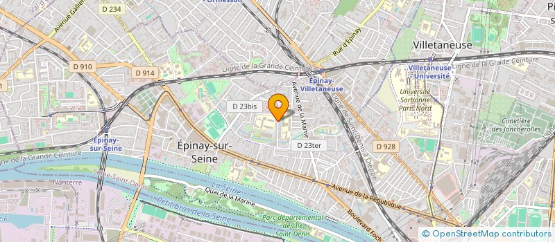 localisation de l'entreprise TORAH ET HARMONIE à EPINAY-SUR-SEINE