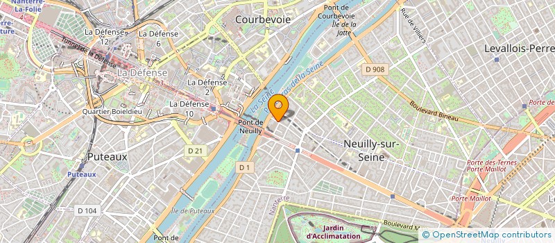 localisation de l'entreprise TORAH ET SCIENCE à NEUILLY-SUR-SEINE