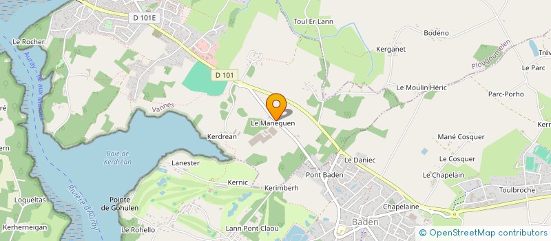 localisation de l'entreprise TORALMAS  LE BONO