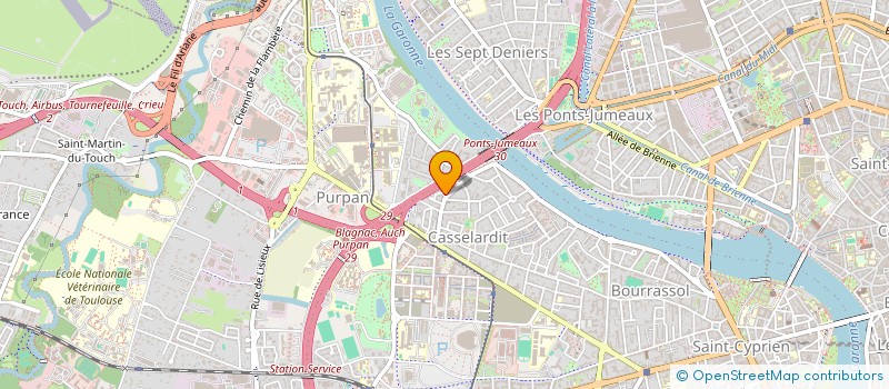 localisation de l'entreprise TORAN 31 à TOULOUSE