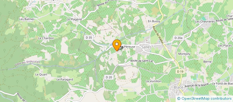 localisation de l'entreprise TORANEO  SAINT ETIENNE DES OULLIERES