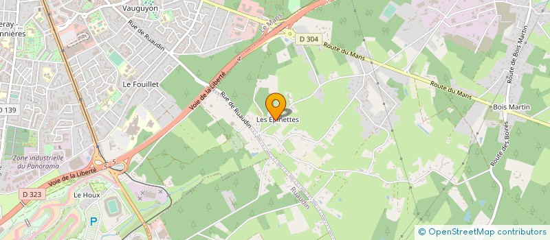 localisation de l'entreprise TORAUTO à CHANGE