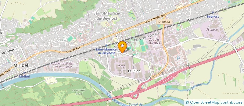 localisation de l'entreprise TORAY FILMS EUROPE  SAINT-MAURICE-DE-BEYNOST