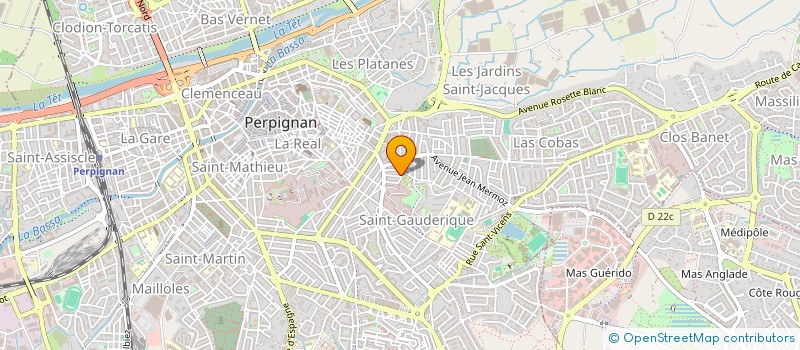 localisation de l'entreprise TORCATIS MAIN DE FER à PERPIGNAN