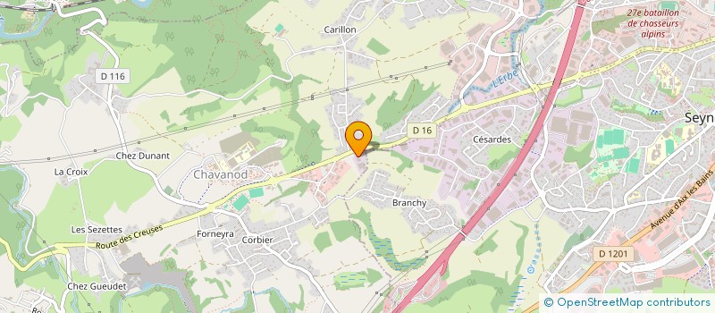 localisation de l'entreprise TORCHERE  CHAVANOD