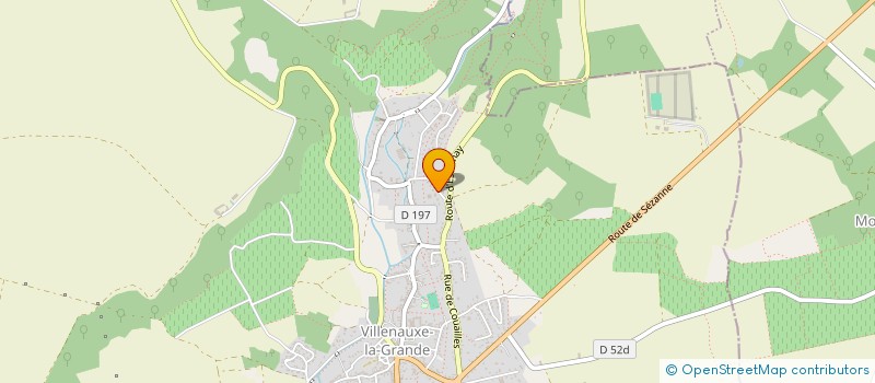 localisation de l'entreprise TORCHET à VILLENAUXE-LA-GRANDE