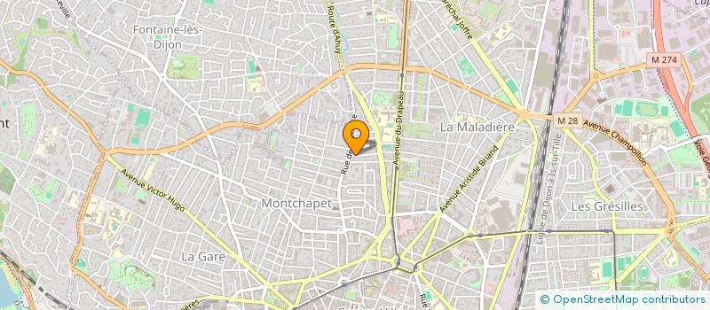 localisation de l'entreprise TORCIA à DIJON