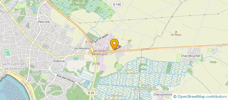 localisation de l'entreprise TORCOLETTI  SAINT-GEORGES-DE-DIDONNE