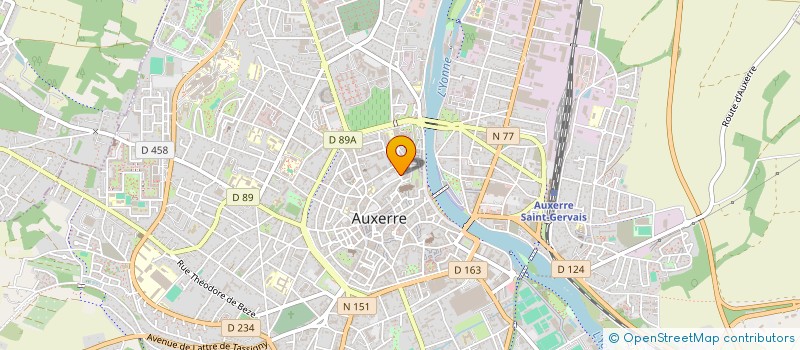 localisation de l'entreprise TORCUS à AUXERRE