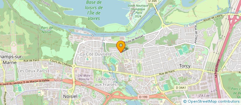 localisation de l'entreprise TORCY BADMINTON CLUB à TORCY