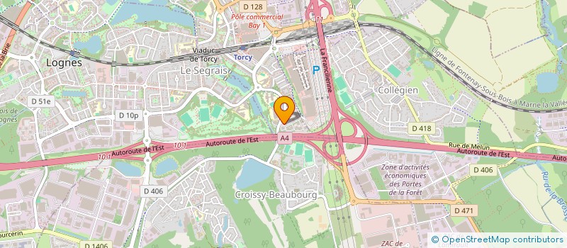 localisation de l'entreprise TORCY BRETELLE  TORCY