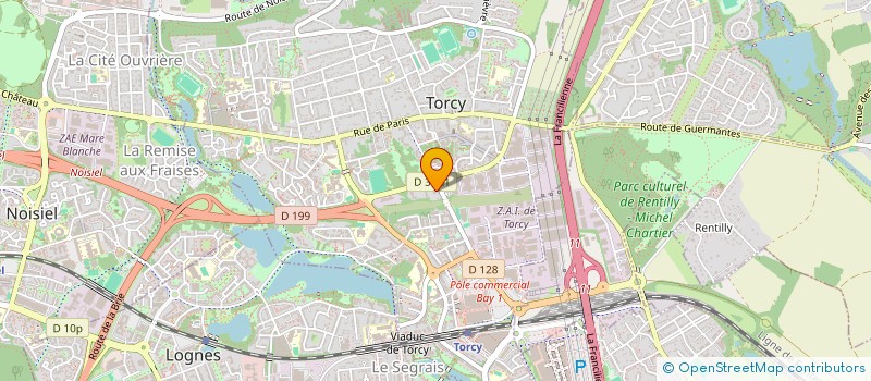 localisation de l'entreprise TORCY CULTURE ET SOLIDARITE  TORCY