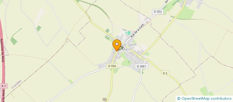 localisation de l'entreprise TORCY GESTION  ECOUST-SAINT-MEIN