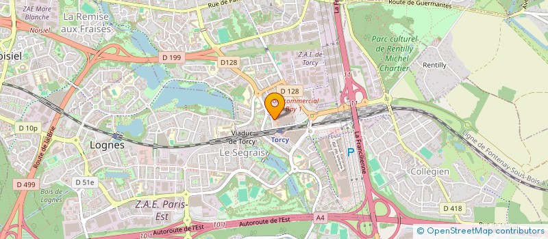 localisation de l'entreprise TORCY GSM à TORCY