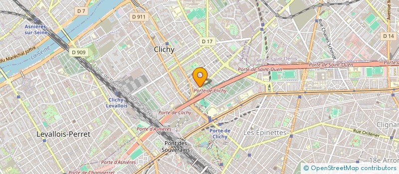 localisation de l'entreprise TORDJMAN FORTUNEE INDIVISION à CLICHY