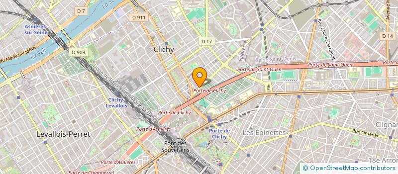 localisation de l'entreprise TORDJMAN HOLD à CLICHY