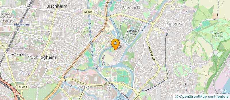 localisation de l'entreprise TORDJMAN IMMOBILIER à STRASBOURG