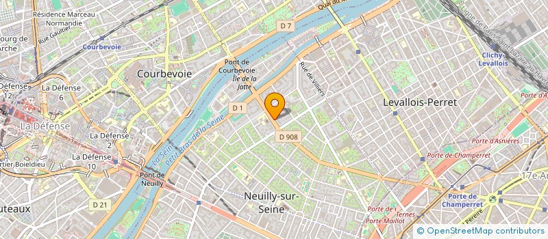 localisation de l'entreprise TORDJMAN INDUSTRIES à NEUILLY-SUR-SEINE