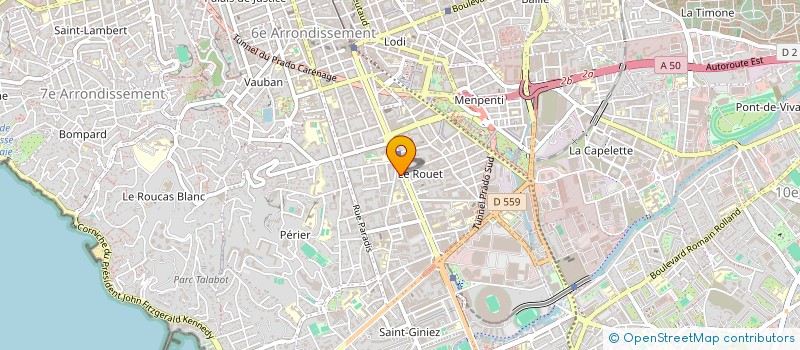 localisation de l'entreprise TORDJMANN IMMOBILIER - TJN GROUP à MARSEILLE