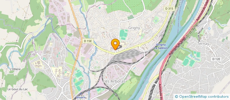 localisation de l'entreprise TORELI SAS  GRIGNY