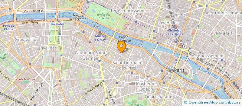 localisation de l'entreprise TORELLI  PARIS