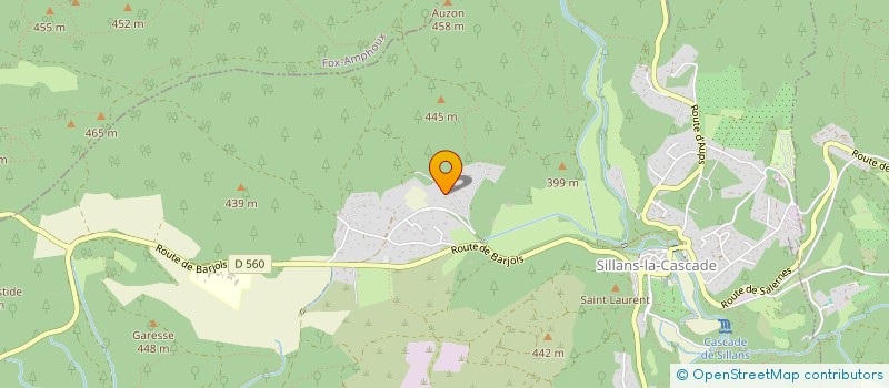 localisation de l'entreprise TOREMAPA  SILLANS-LA-CASCADE