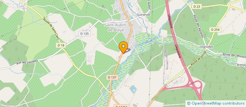 localisation de l'entreprise TORG AND CY  SAINT-AUBIN-DE-BLAYE