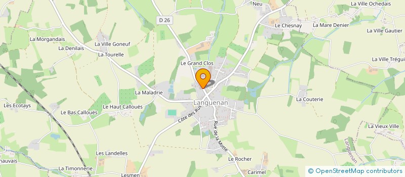 localisation de l'entreprise TORI  LANGUENAN