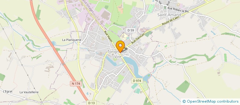 localisation de l'entreprise TORI-DIS à TORIGNY-LES-VILLES