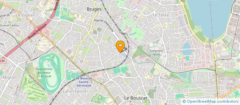 localisation de l'entreprise TORIANE  BRUGES