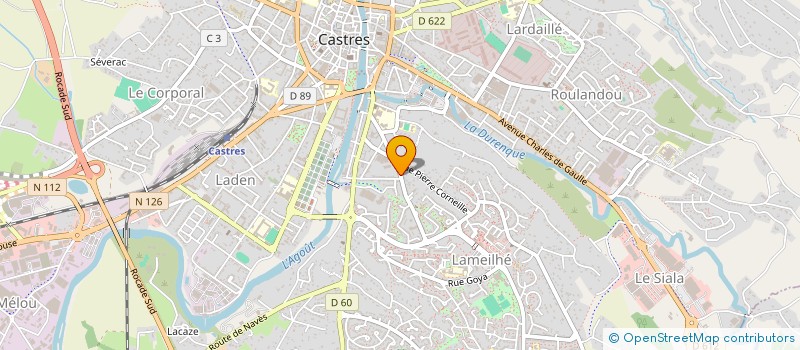 localisation de l'entreprise TORIL à CASTRES