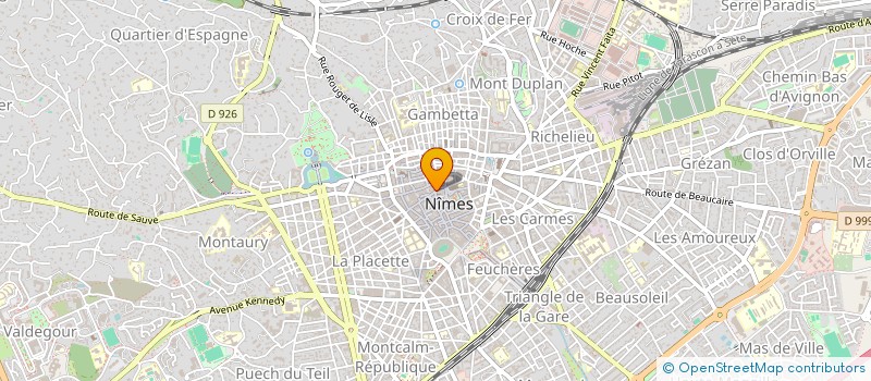 localisation de l'entreprise TORIL D'ARTISTES à NIMES