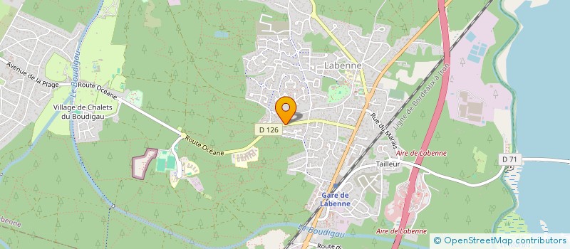 localisation de l'entreprise TORIMA à LABENNE