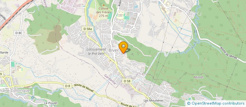 localisation de l'entreprise TORINE  GARDANNE