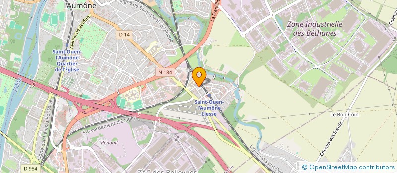 localisation de l'entreprise TORION à SAINT-OUEN-L'AUMONE