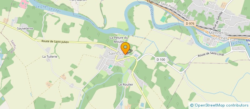 localisation de l'entreprise TORION ELEC  SAINT-LOUP