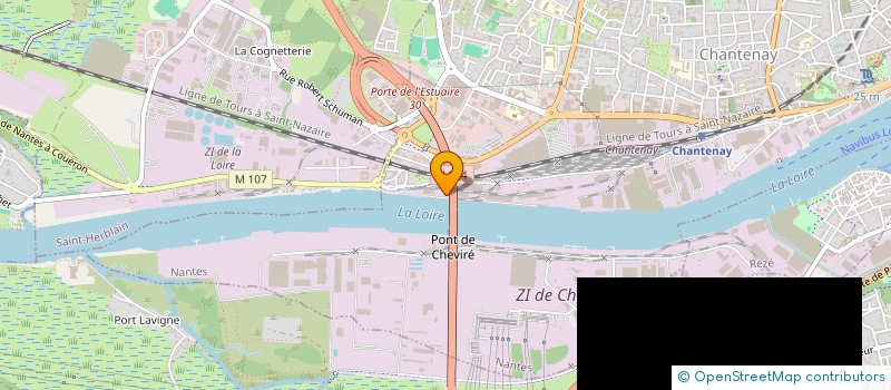 localisation de l'entreprise TORIS à NANTES