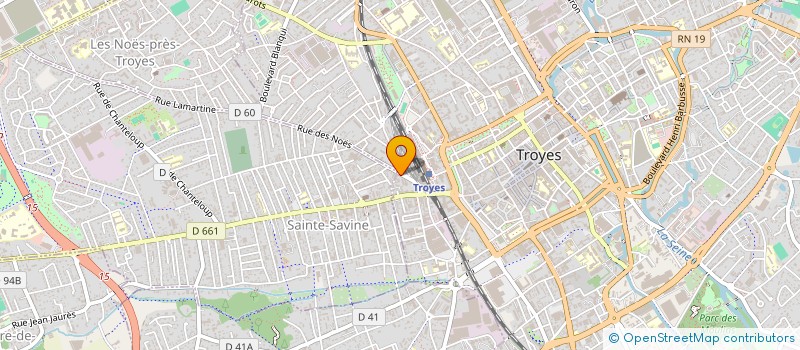 localisation de l'entreprise TORKIX  TROYES