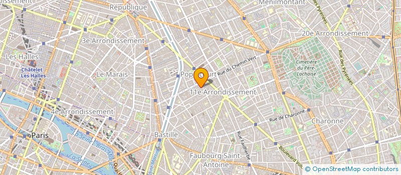 localisation de l'entreprise TORLAN à PARIS