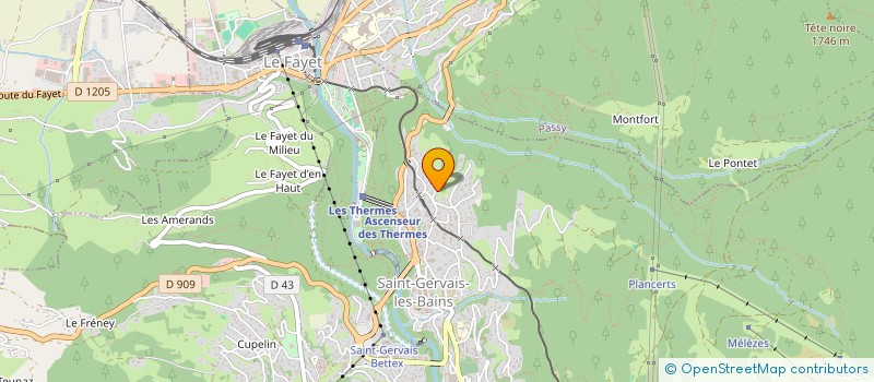 localisation de l'entreprise TORLIN  SAINT-GERVAIS-LES-BAINS