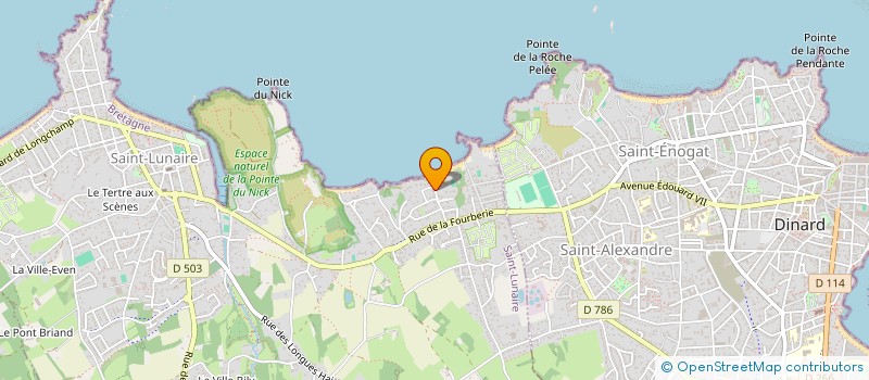 localisation de l'entreprise TORM  SAINT-LUNAIRE