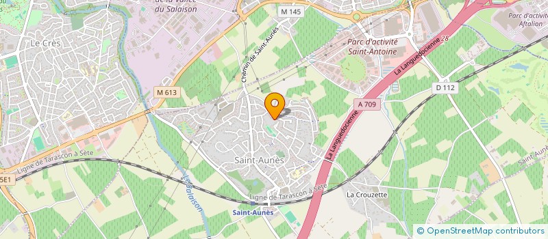 localisation de l'entreprise TORMD  SAINT-AUNES