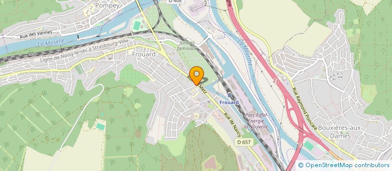 localisation de l'entreprise TORMENT  FROUARD