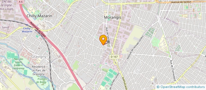 localisation de l'entreprise TORNADE 91 à MORANGIS