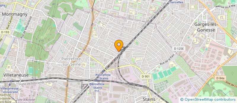 localisation de l'entreprise TORNADE DE LIS  STAINS